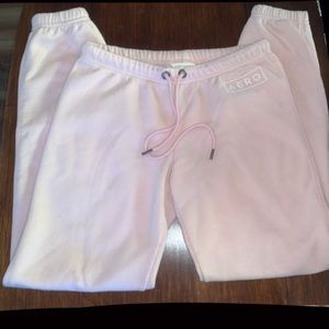 Light pink Aeropostale jogger sweatpants